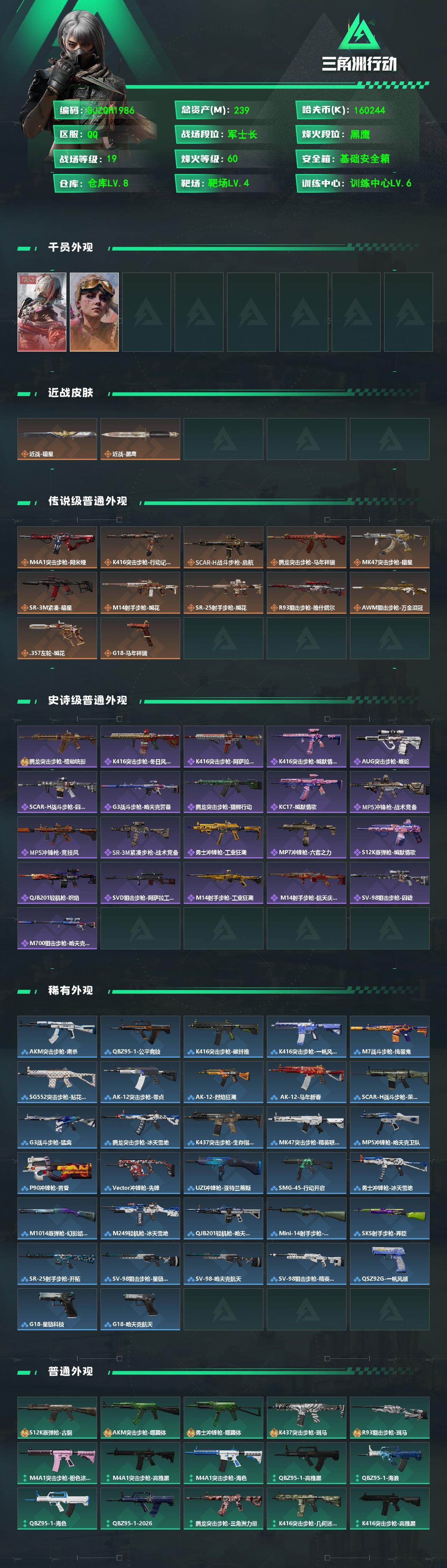 SJZEY4110242三角洲行动账号详情图2