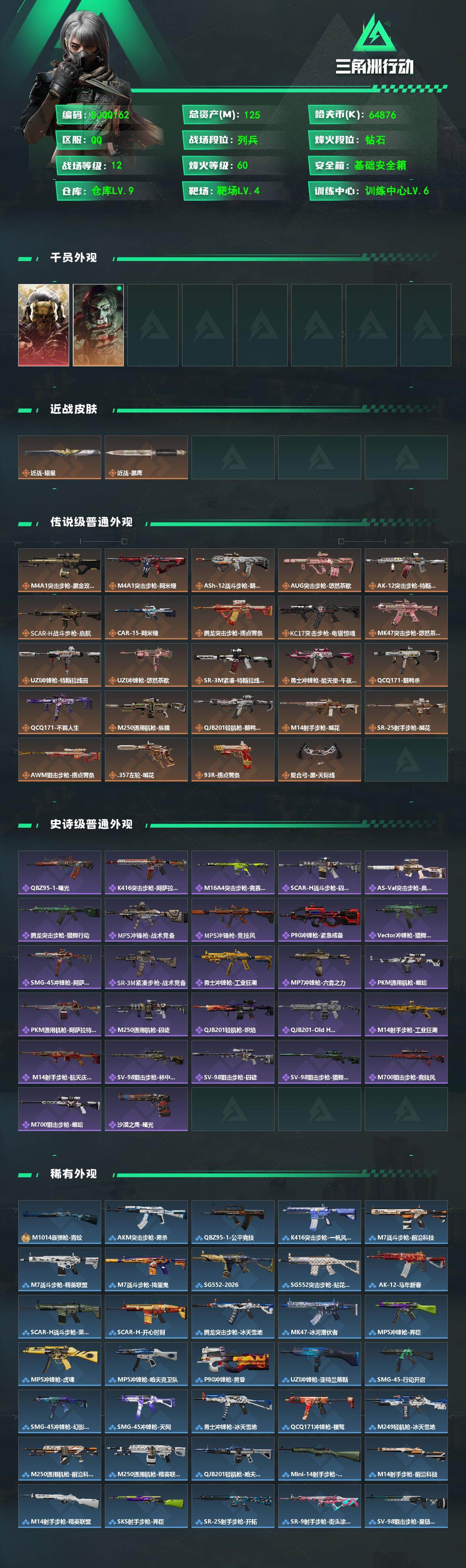 SJZQM4110514三角洲行动账号详情图3