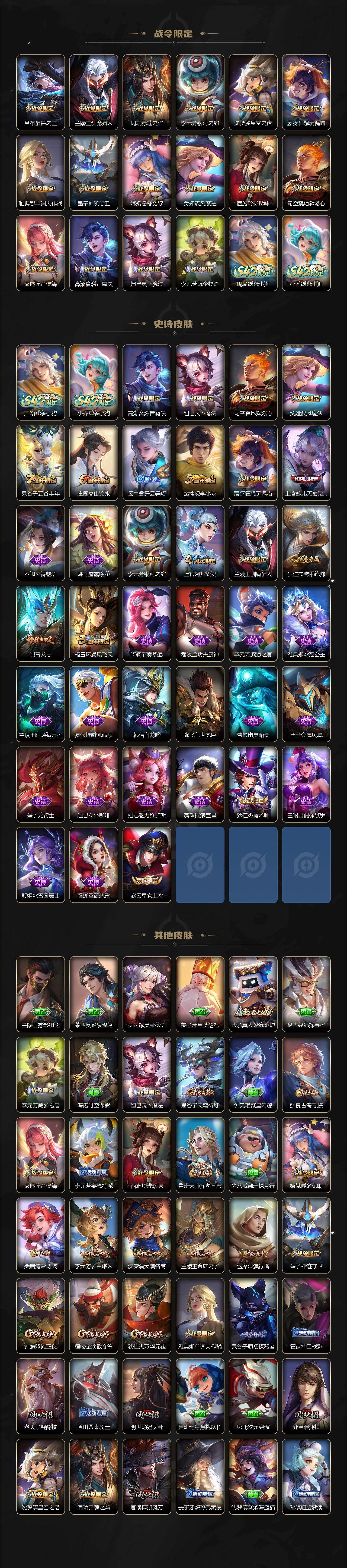 WZLX4342664王者荣耀账号详情图3