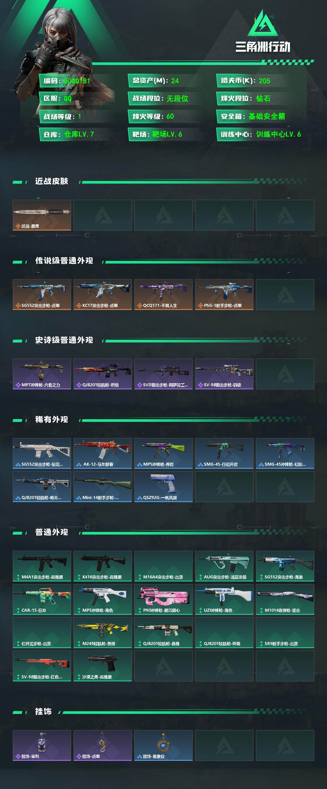 SJZEY4113131三角洲行动账号详情图2