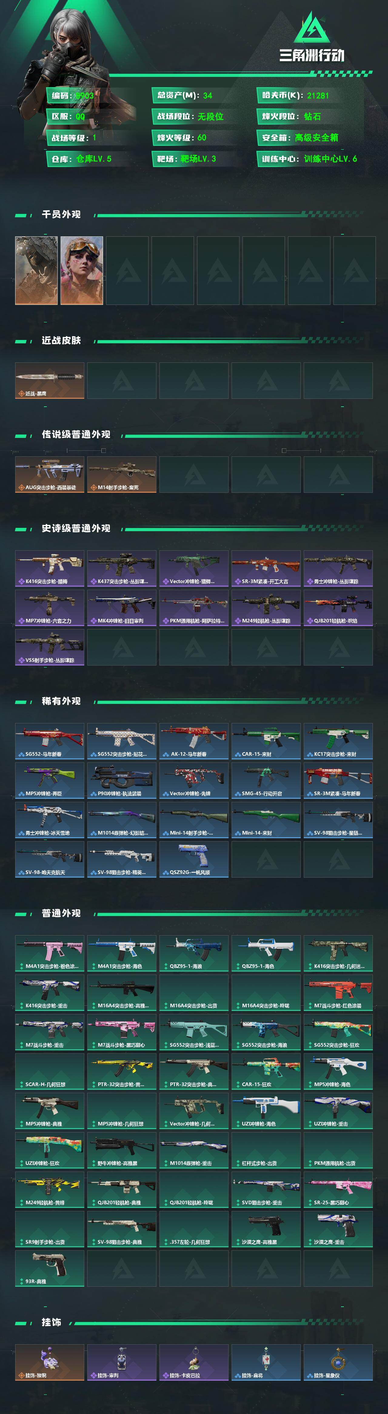 SJZCMW4124675三角洲行动账号详情图2