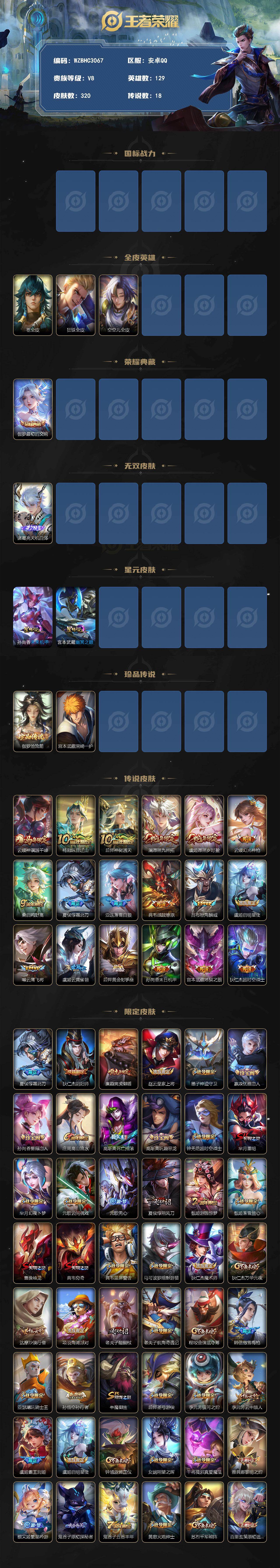 WZEY4350137王者荣耀账号详情图2