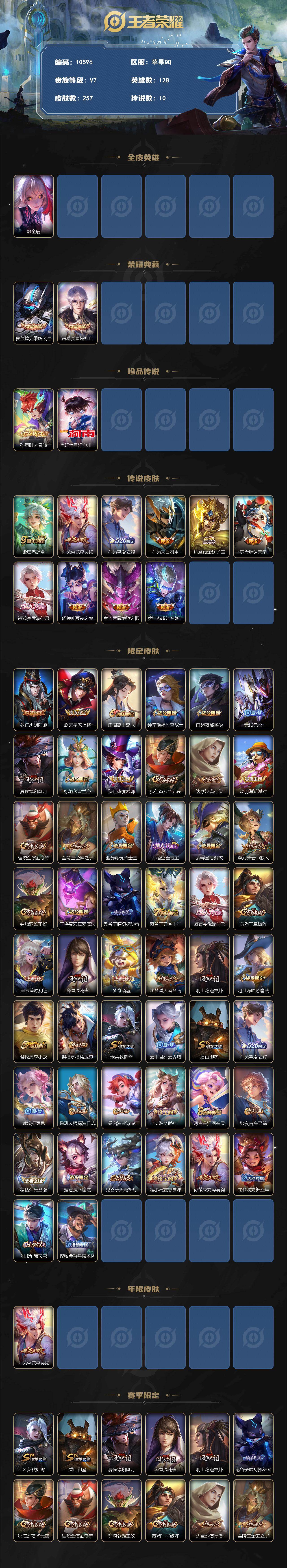WZEY4355226王者荣耀账号详情图2