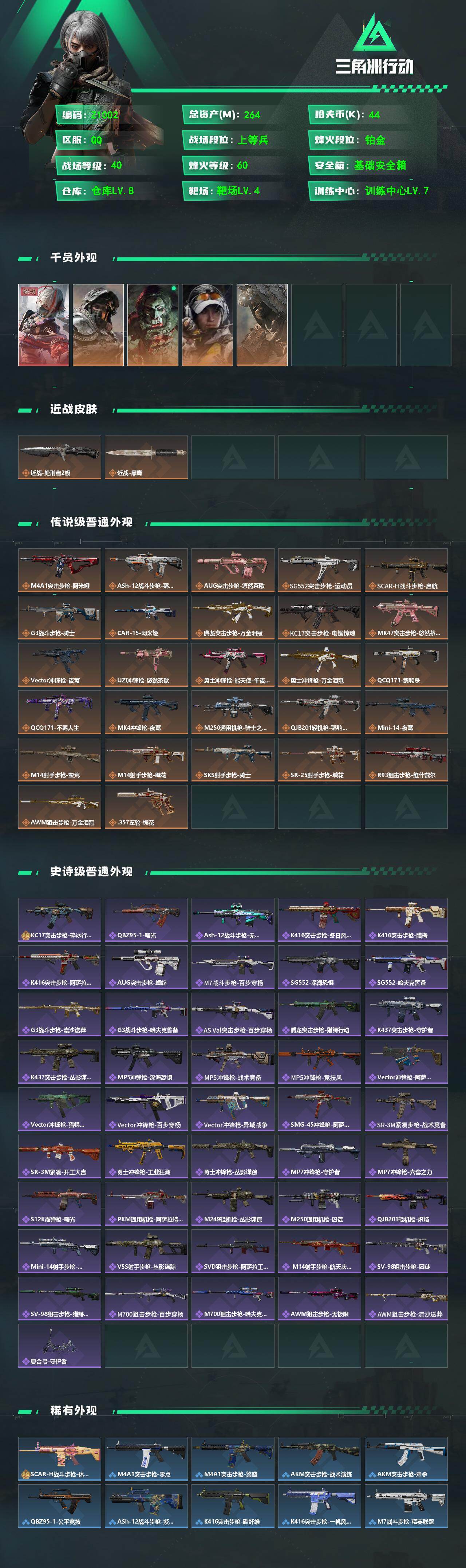 SJZEY4116570三角洲行动账号详情图2