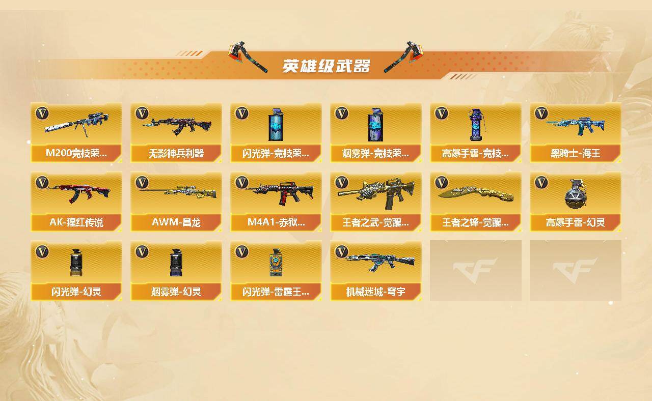 CFEY475265穿越火线账号详情图3