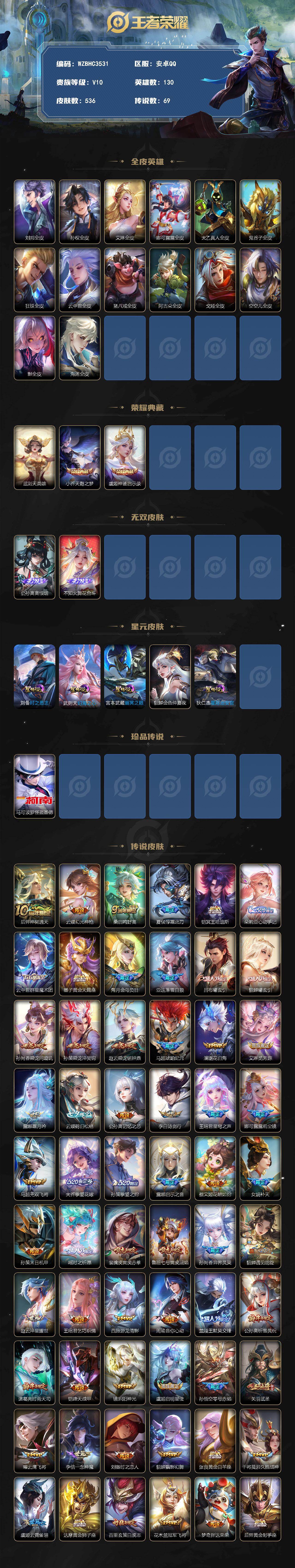 WZEY4361401王者荣耀账号详情图2