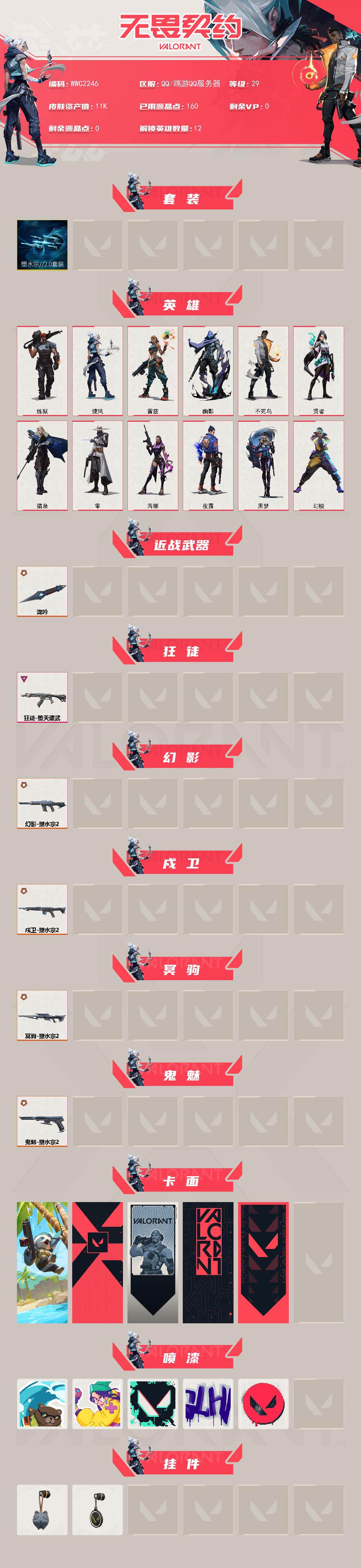 WWQQM442662无畏契约账号详情图3 WWQQM442662无畏契约账号详情图3