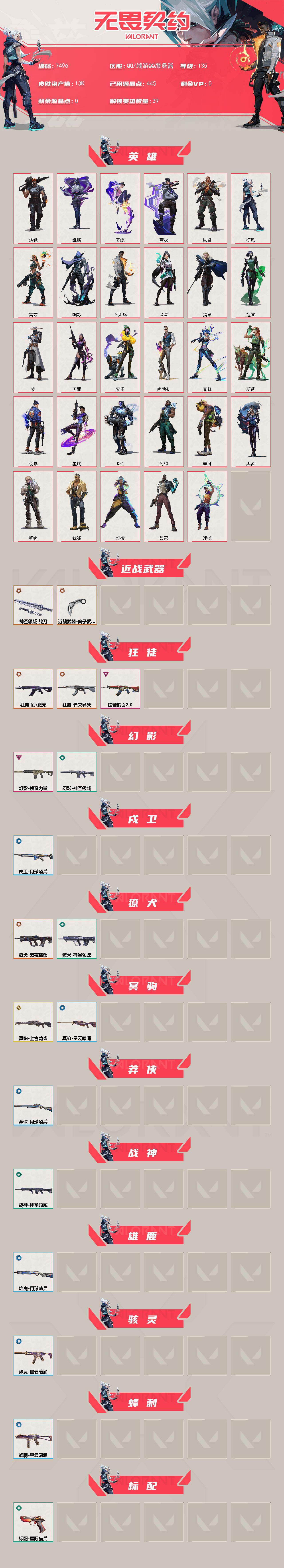 WWQXL442831无畏契约账号详情图2 WWQXL442831无畏契约账号详情图2