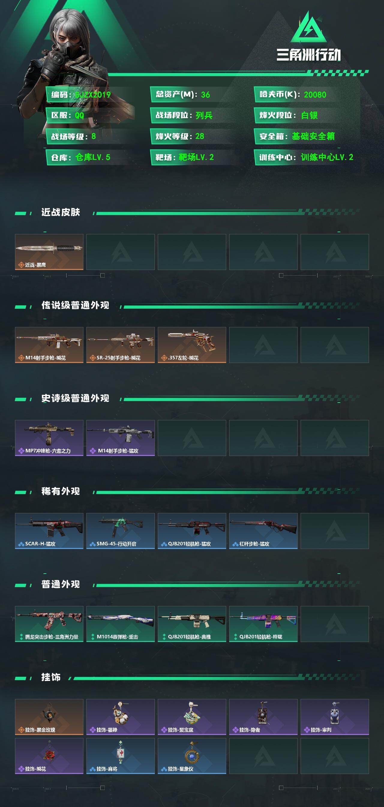 SJZEY4128034三角洲行动账号详情图2
