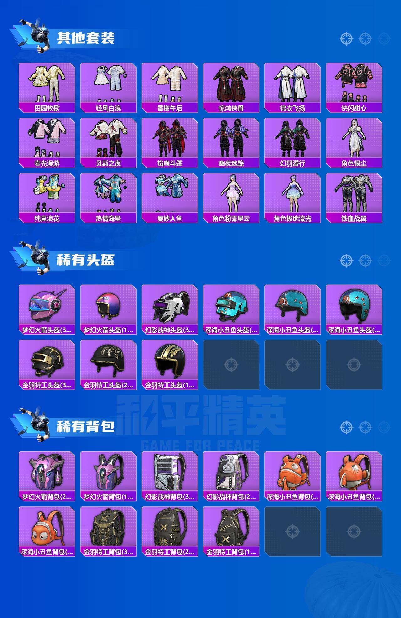 HPLE4220809和平精英账号详情图5