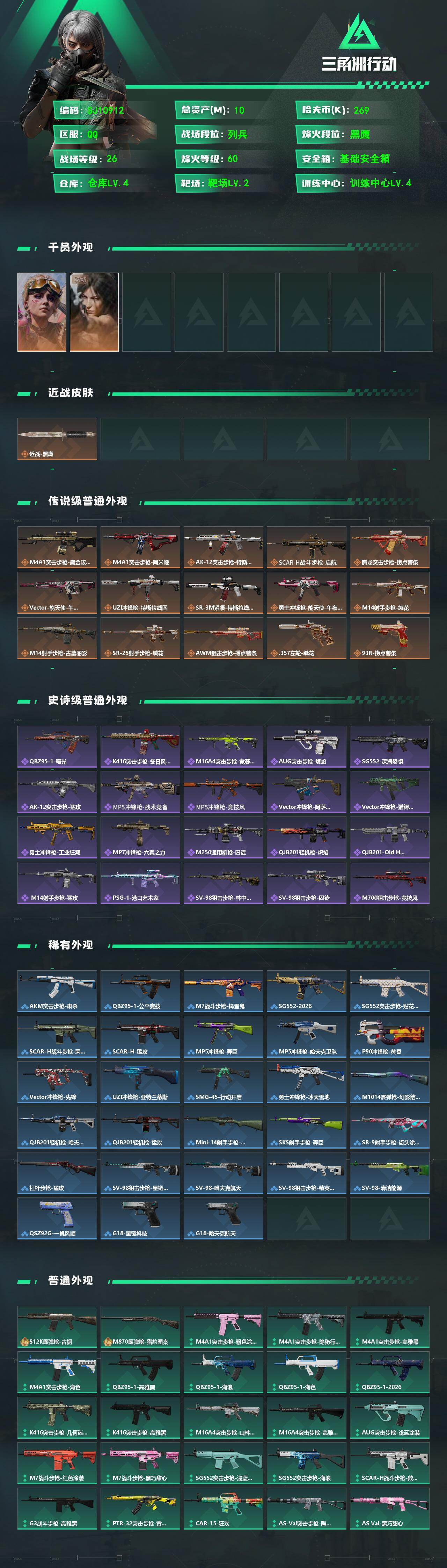 SJZEY4126261三角洲行动账号详情图2