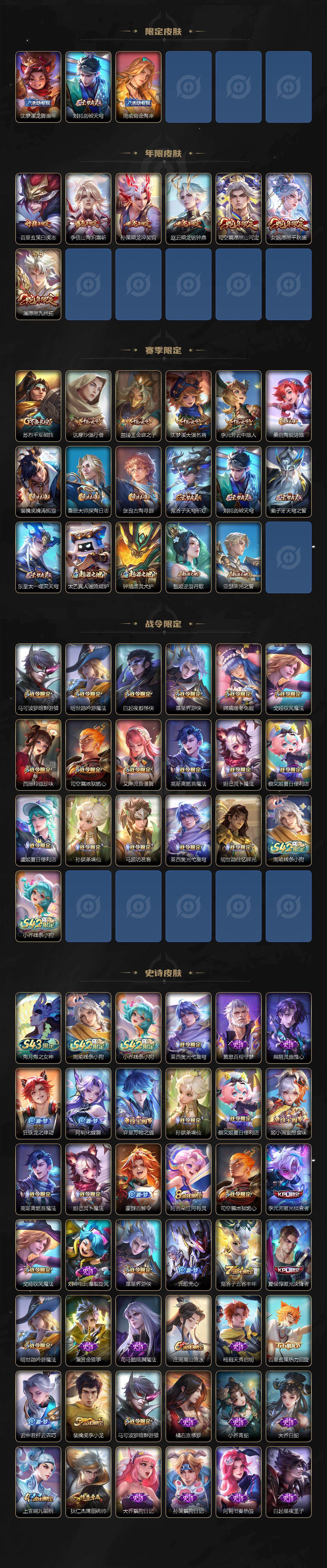 WZXS4390469王者荣耀账号详情图3 WZXS4390469王者荣耀账号详情图3