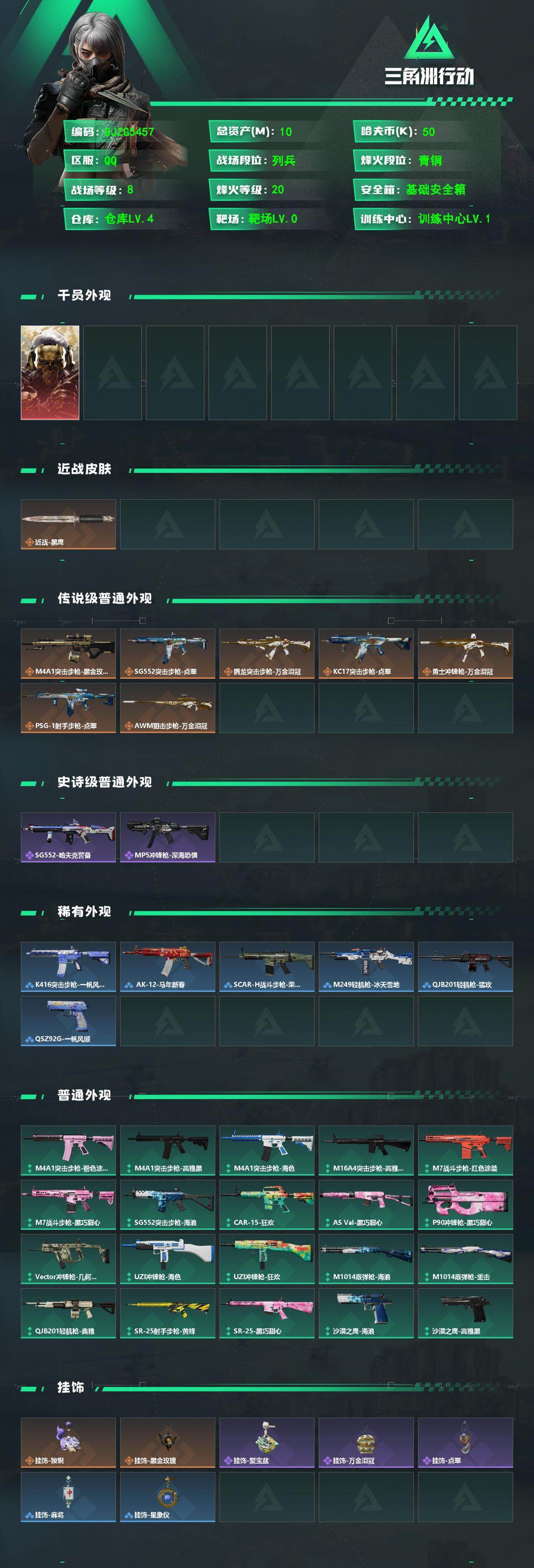 SJZEY4128002三角洲行动账号详情图2