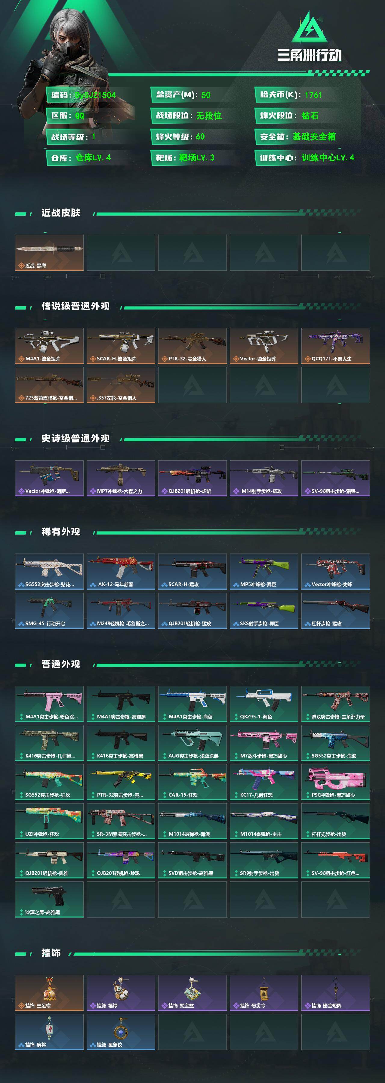 SJZYYT4130419三角洲行动账号详情图2