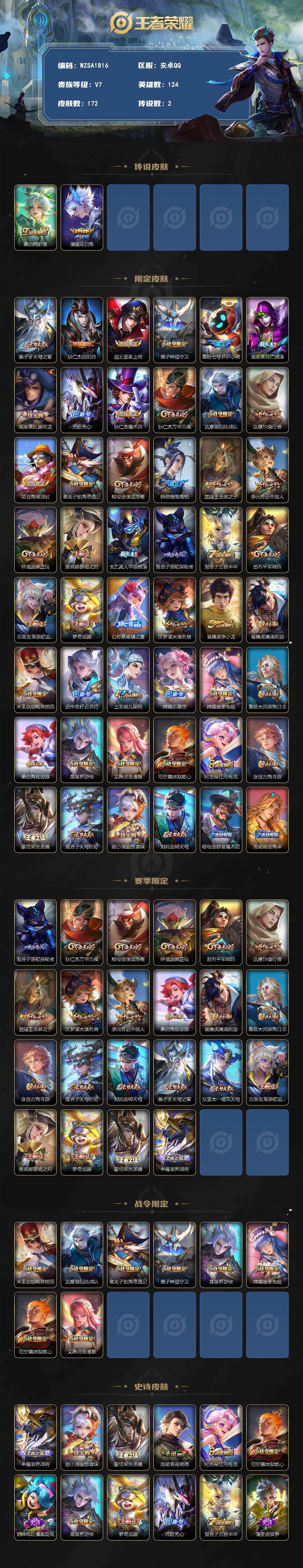 WZEY4384424王者荣耀账号详情图2