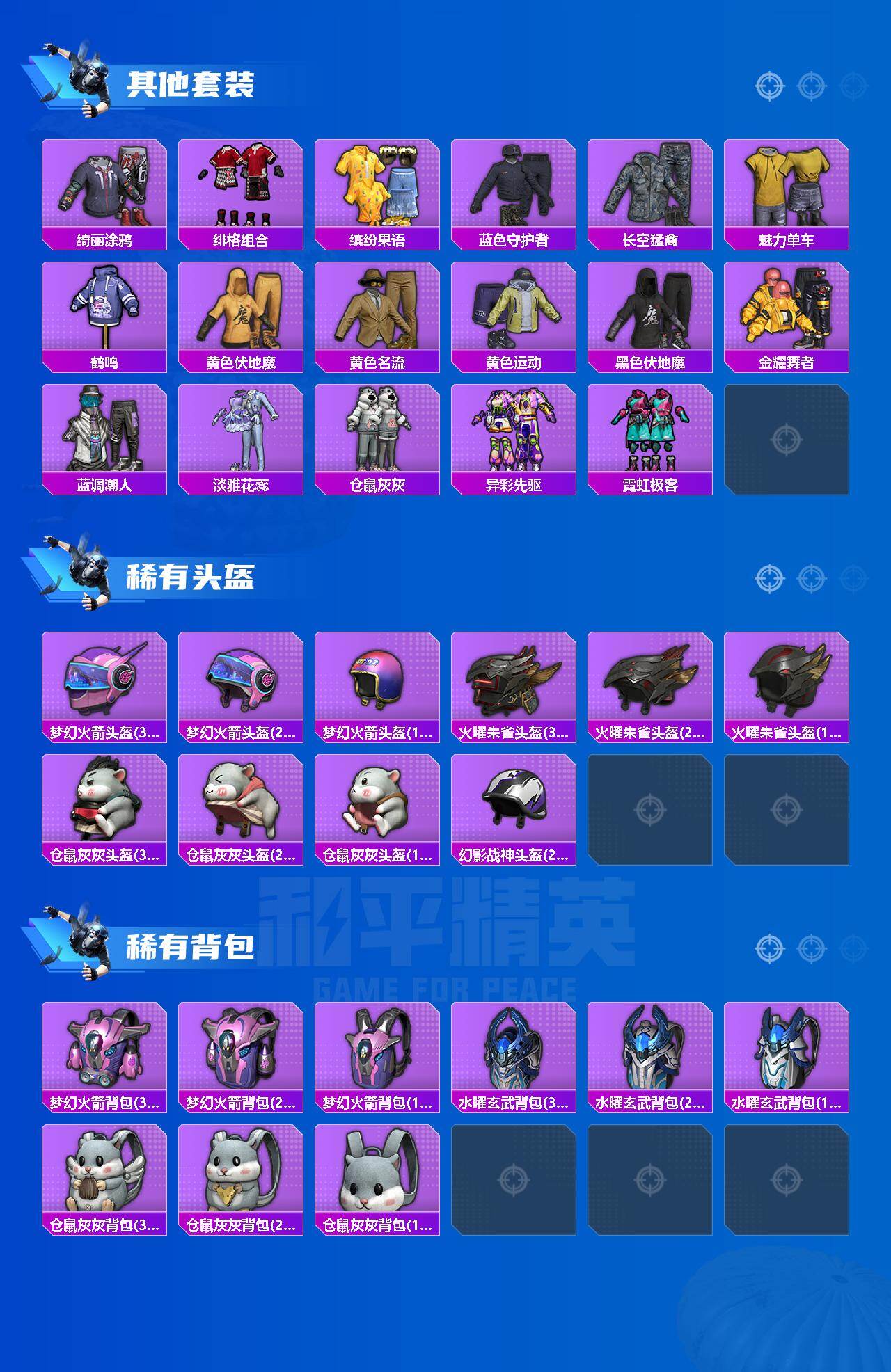HPEY4247950和平精英账号详情图2
