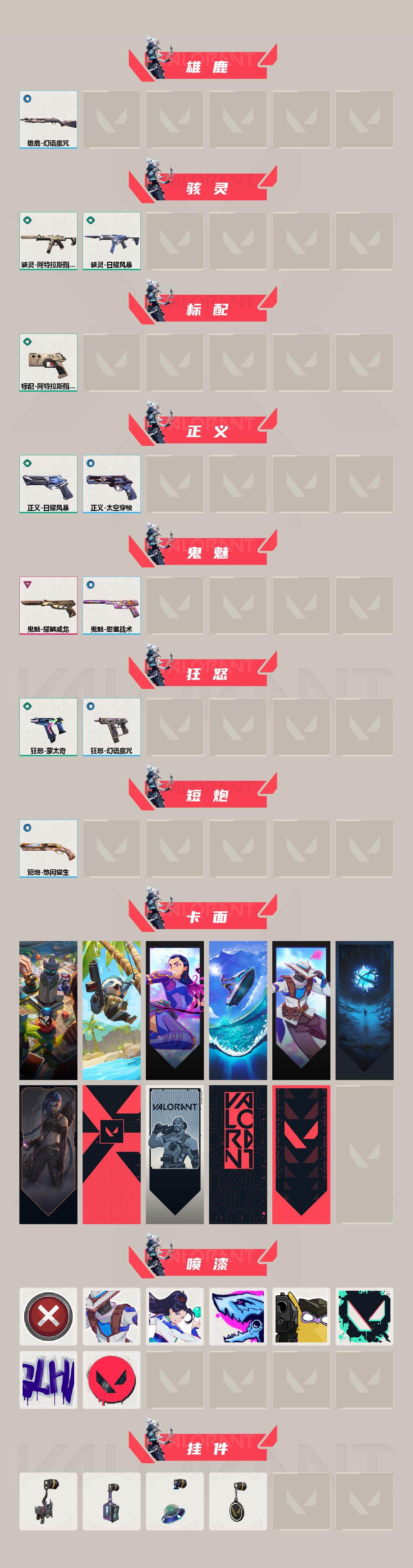 WWQLX450716无畏契约账号详情图3