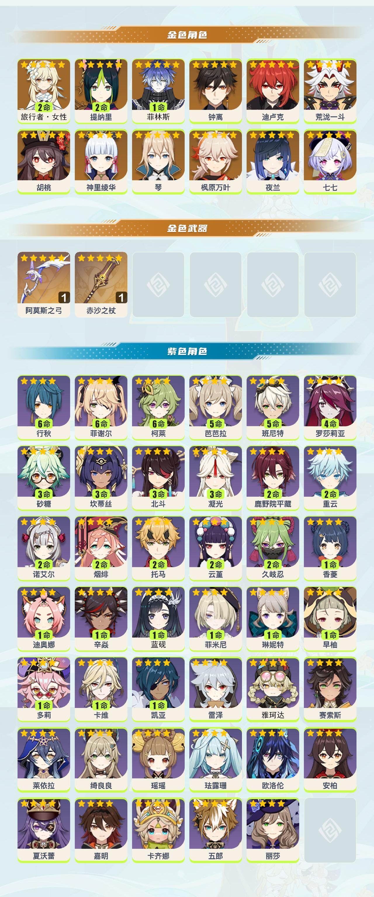 YSEY46728原神账号详情图2