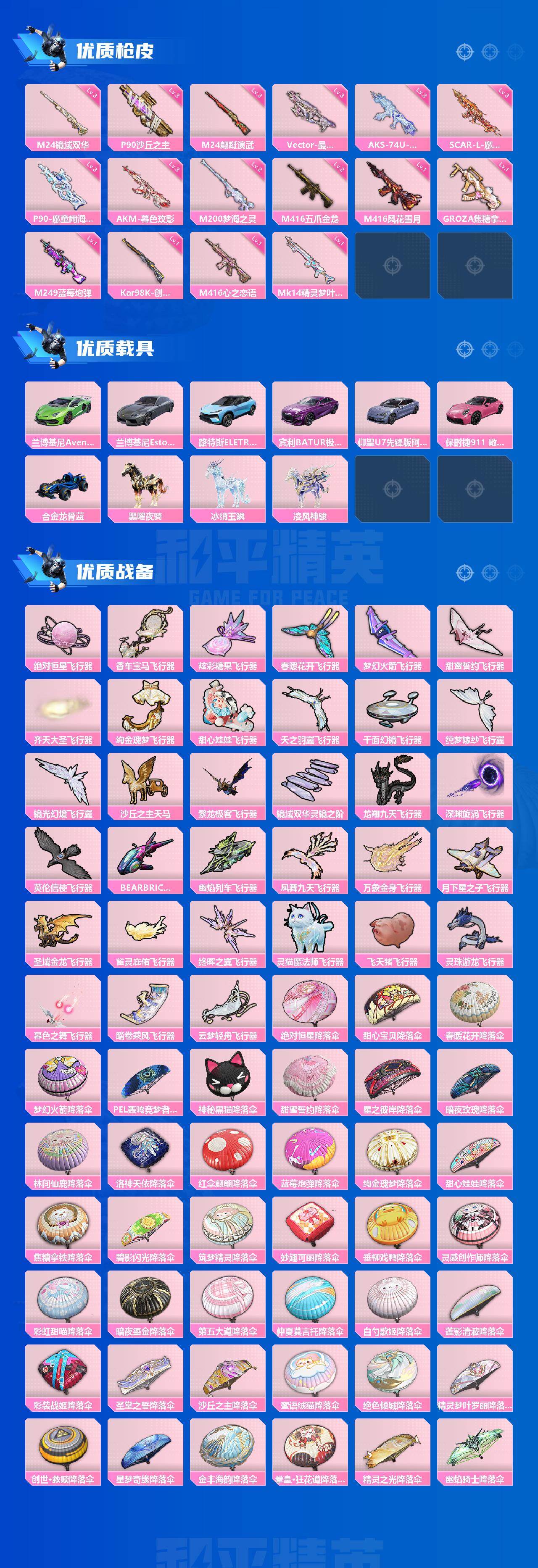 HPLX4253147和平精英账号详情图3