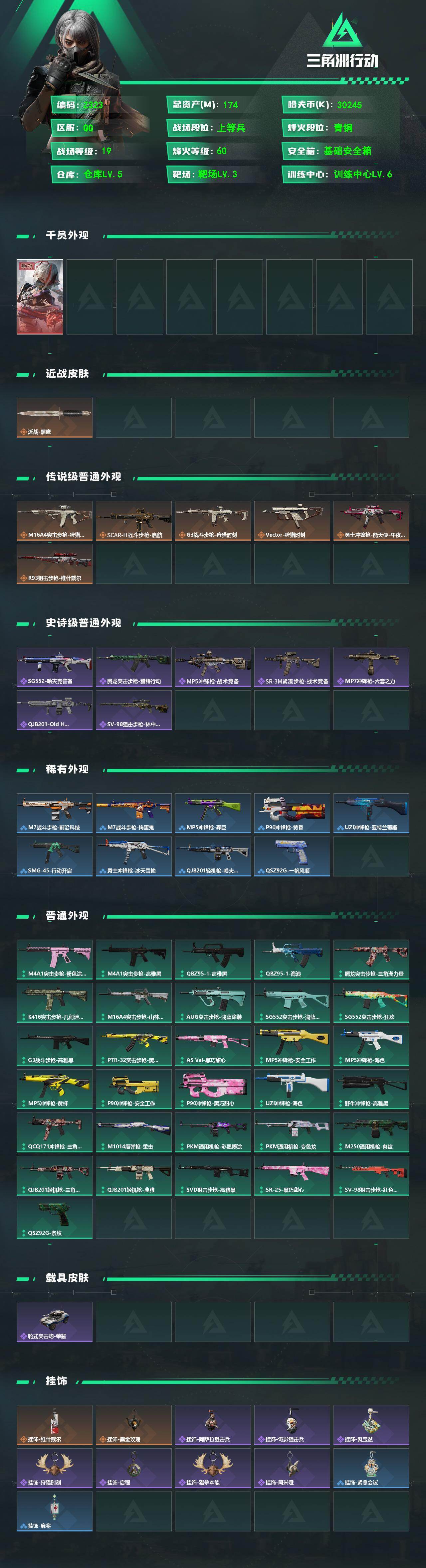 SJZEY4157252三角洲行动账号详情图3 SJZEY4157252三角洲行动账号详情图3