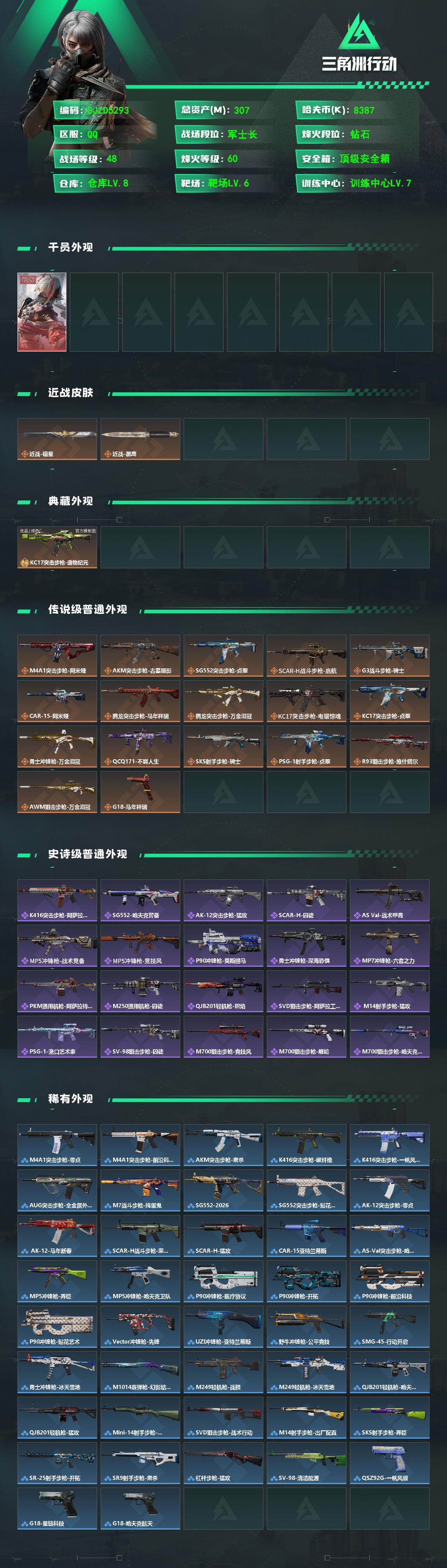 SJZEY4157587三角洲行动账号详情图2 SJZEY4157587三角洲行动账号详情图2