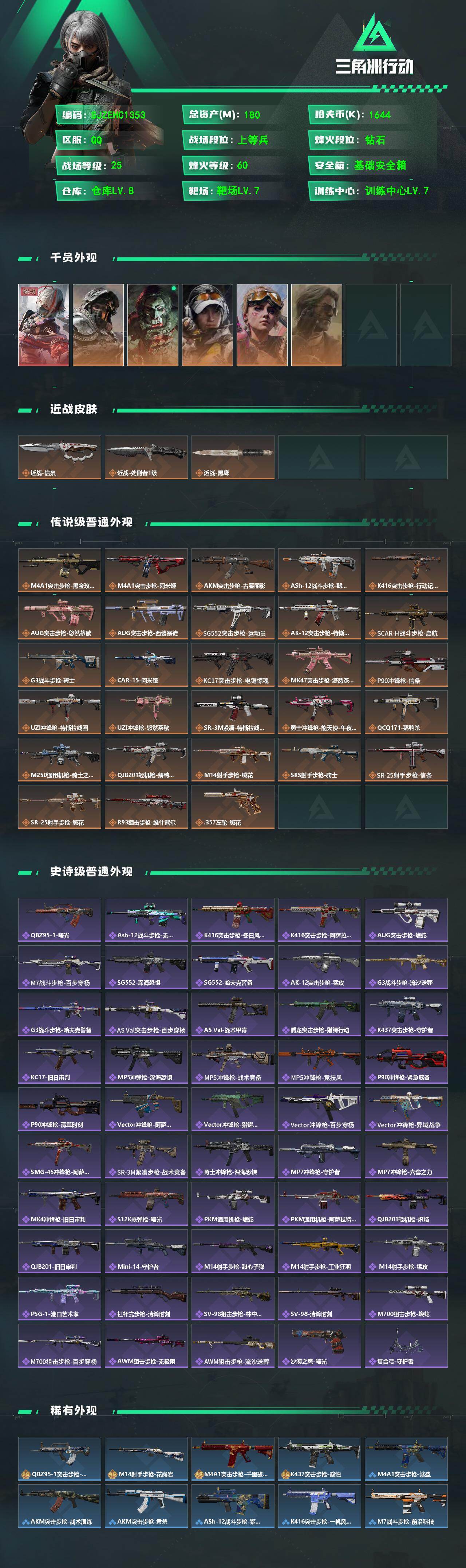 SJZEY4159430三角洲行动账号详情图2