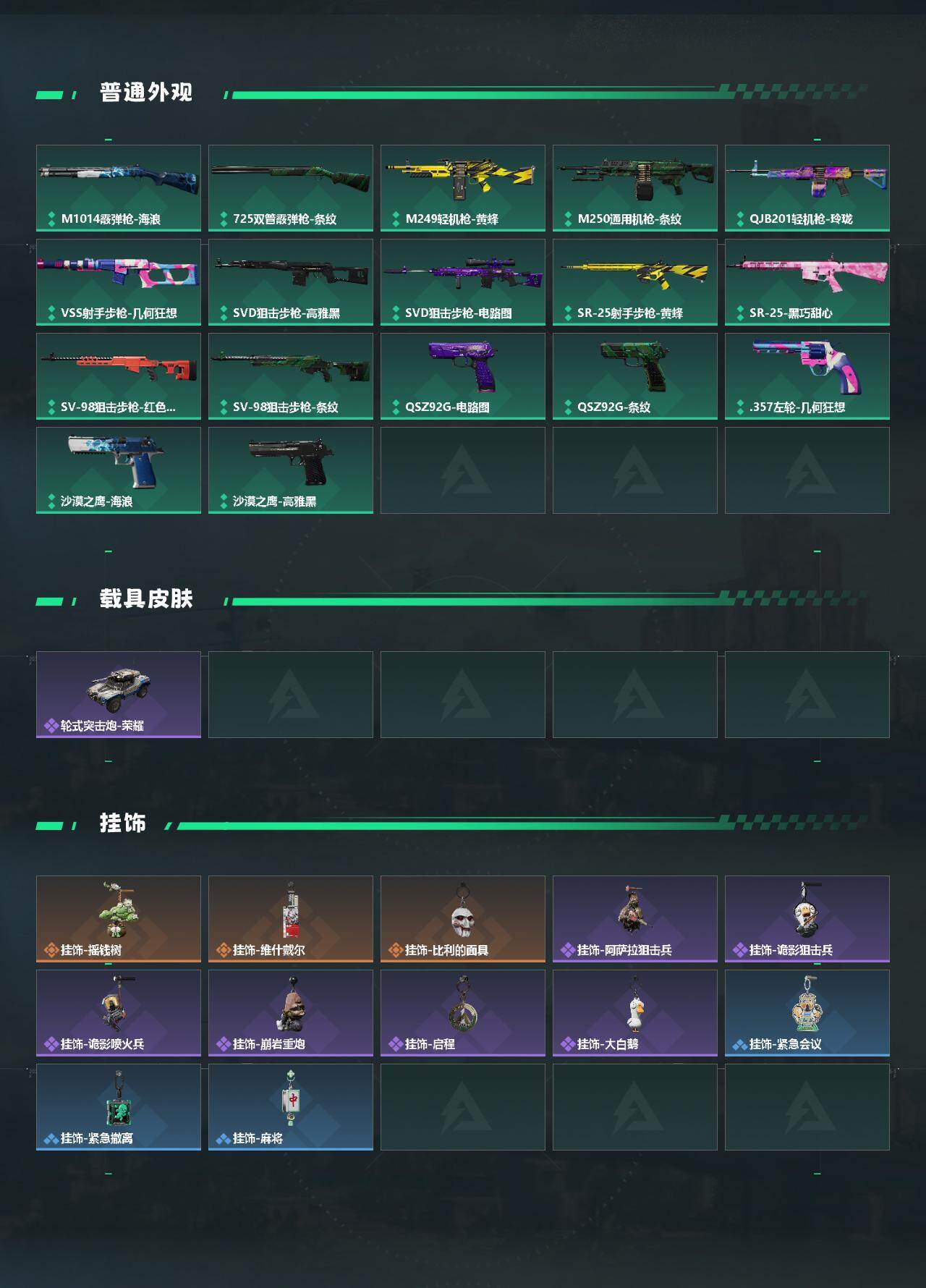SJZYYT4159989三角洲行动账号详情图3 SJZYYT4159989三角洲行动账号详情图3