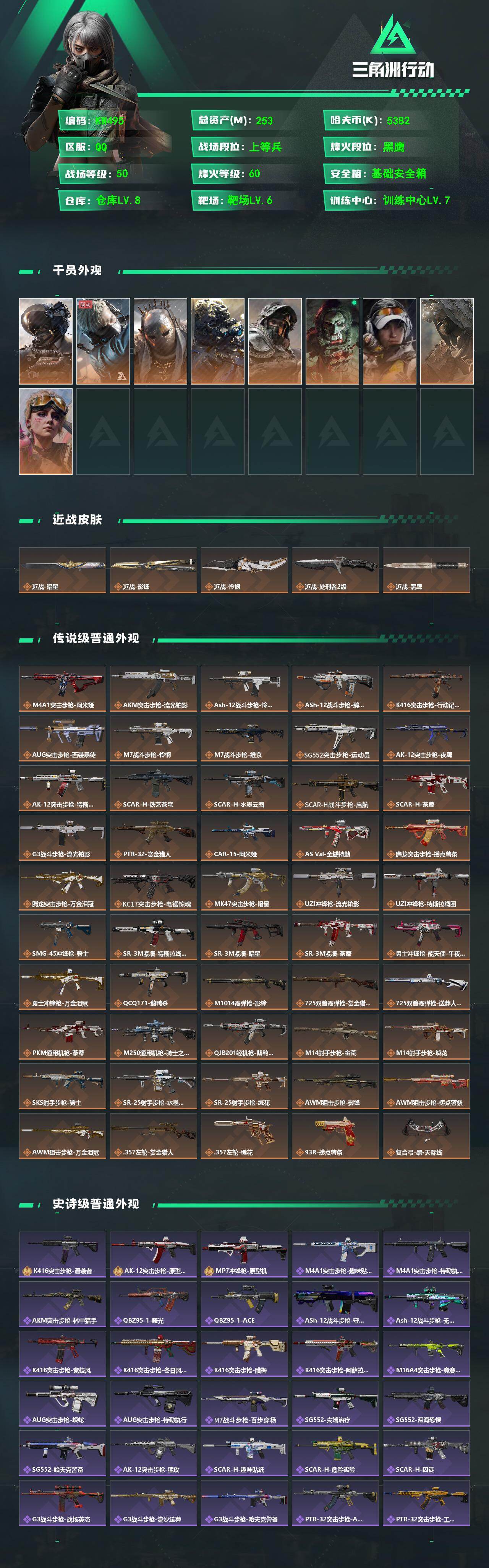 SJZEY4159985三角洲行动账号详情图3 SJZEY4159985三角洲行动账号详情图3