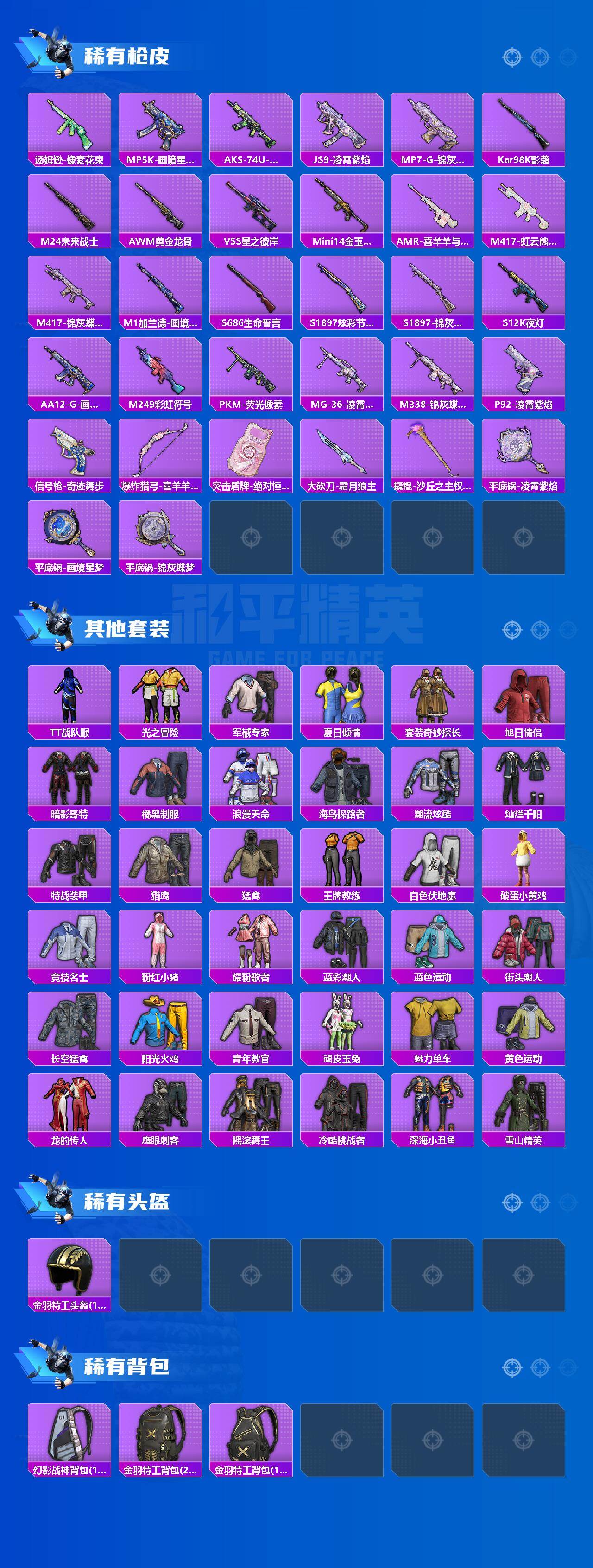 HPLX4262930和平精英账号详情图3
