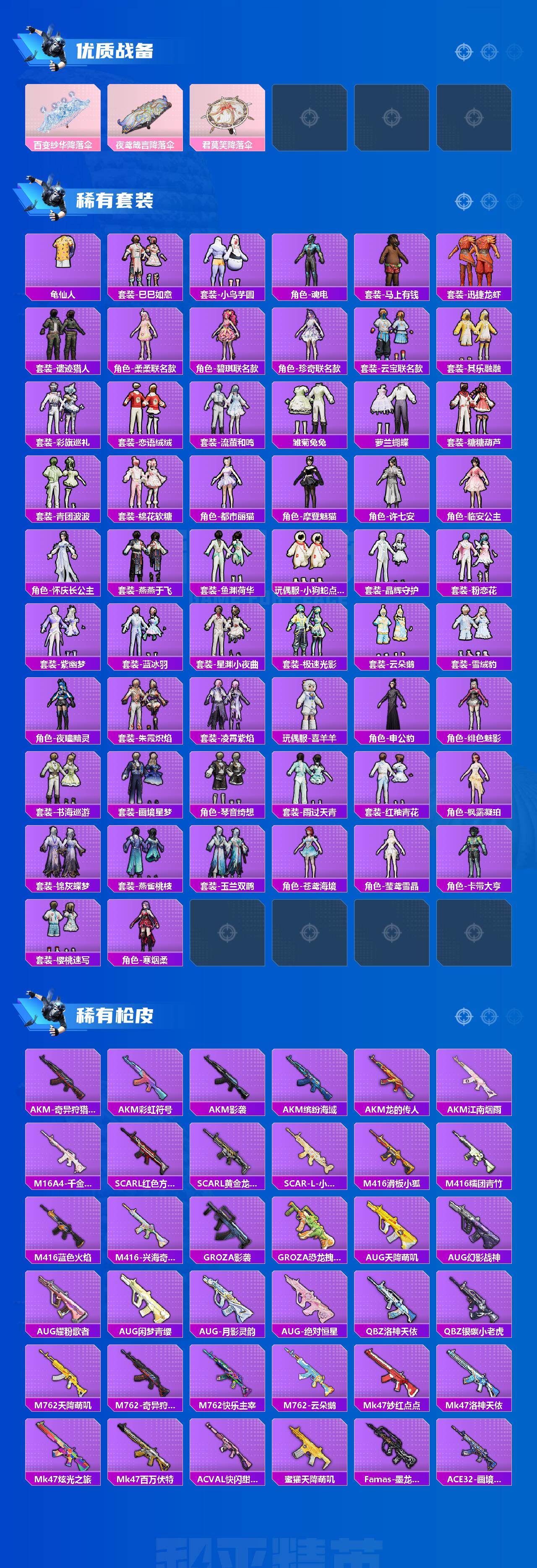 HPLE4264280和平精英账号详情图3