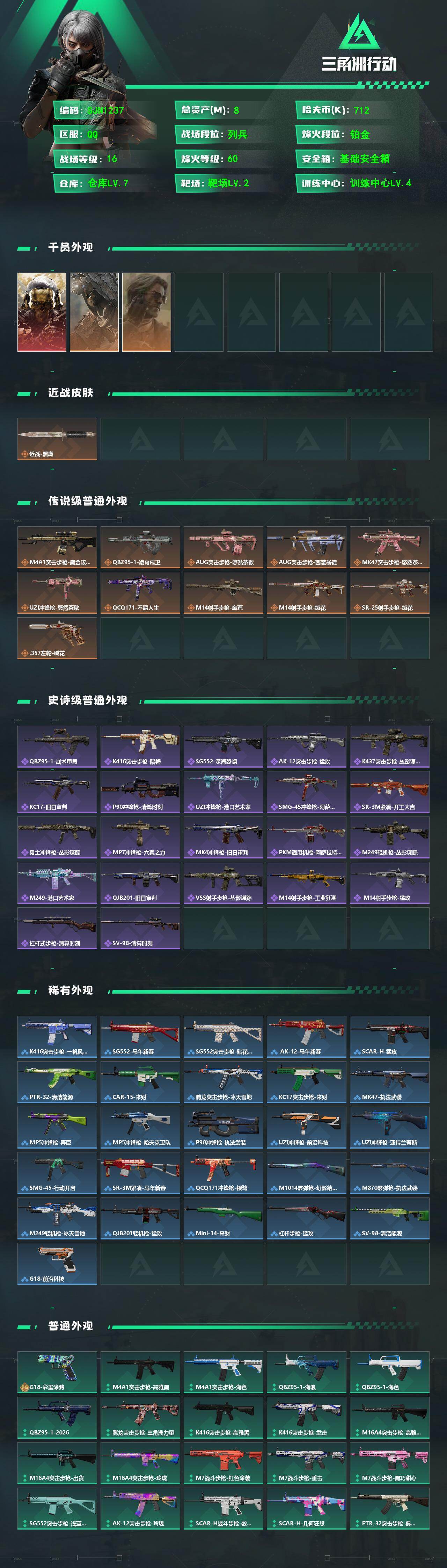 SJZEY4185286三角洲行动账号详情图2