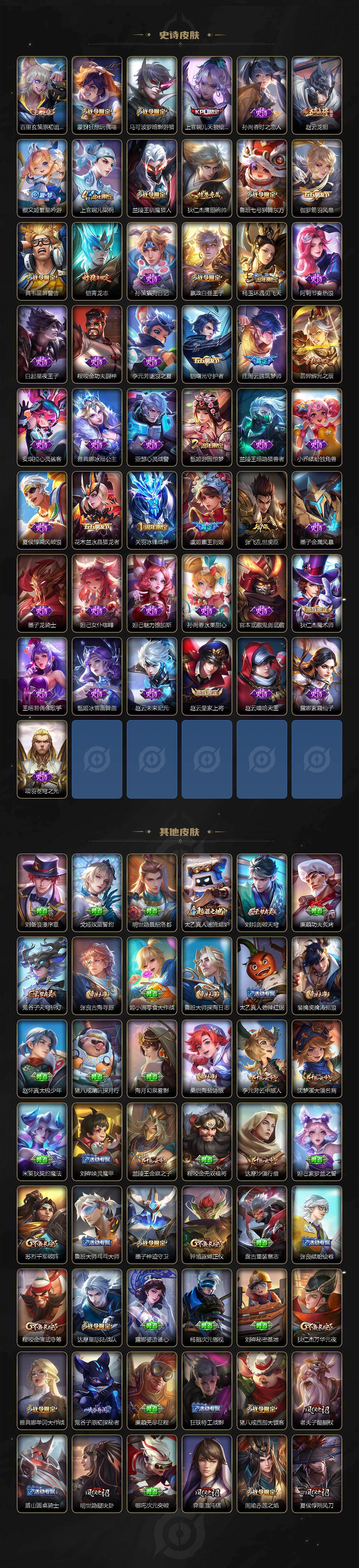 WZXS4480384王者荣耀账号详情图4 WZXS4480384王者荣耀账号详情图4