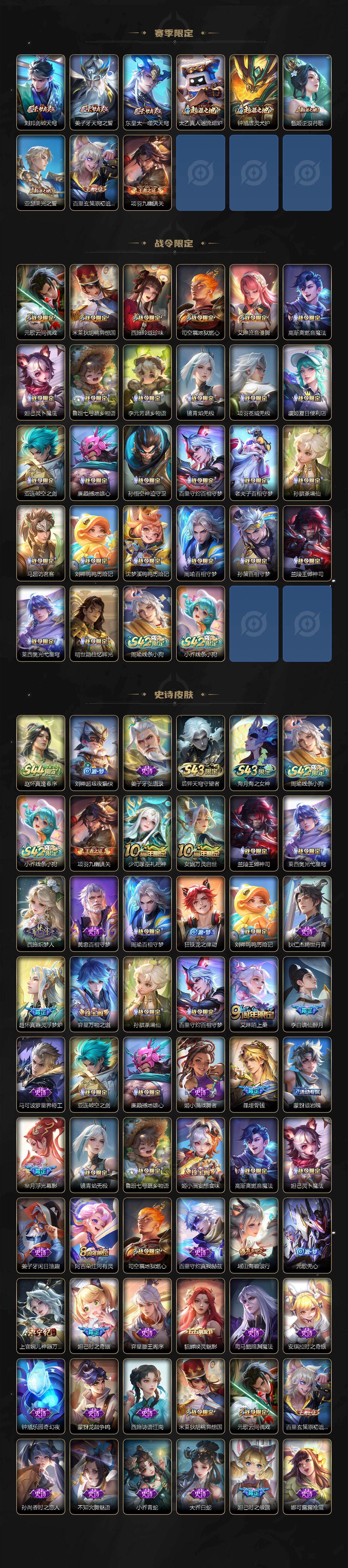 WZYYT4463365王者荣耀账号详情图3 WZYYT4463365王者荣耀账号详情图3