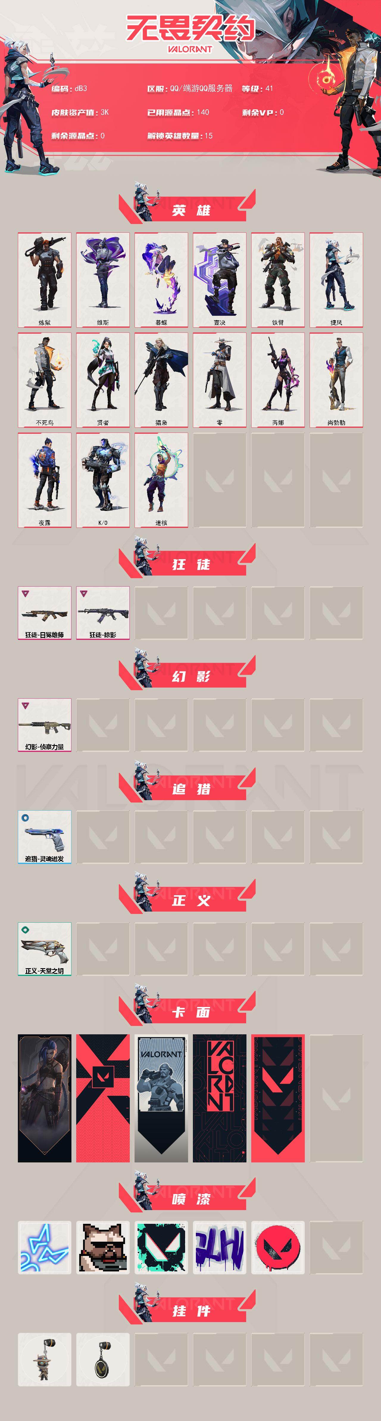 WWQYYT475557无畏契约账号详情图2 WWQYYT475557无畏契约账号详情图2