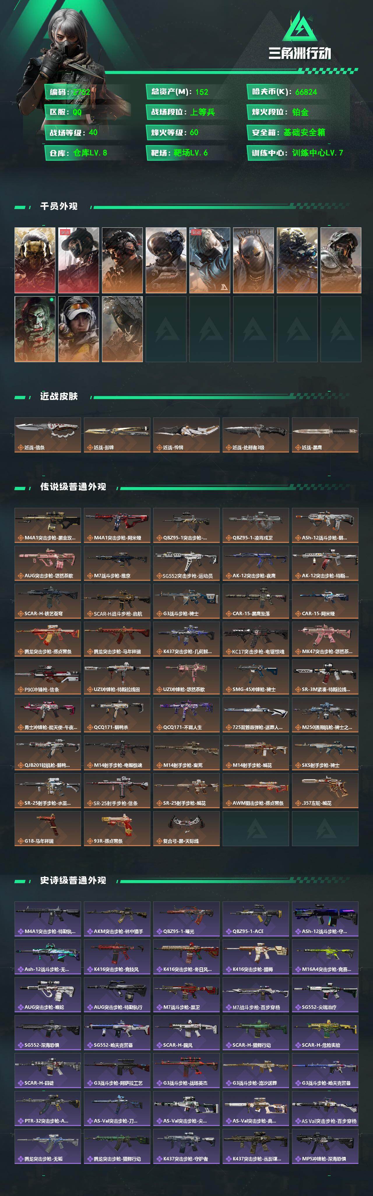 SJZEY4207193三角洲行动账号详情图8 SJZEY4207193三角洲行动账号详情图8