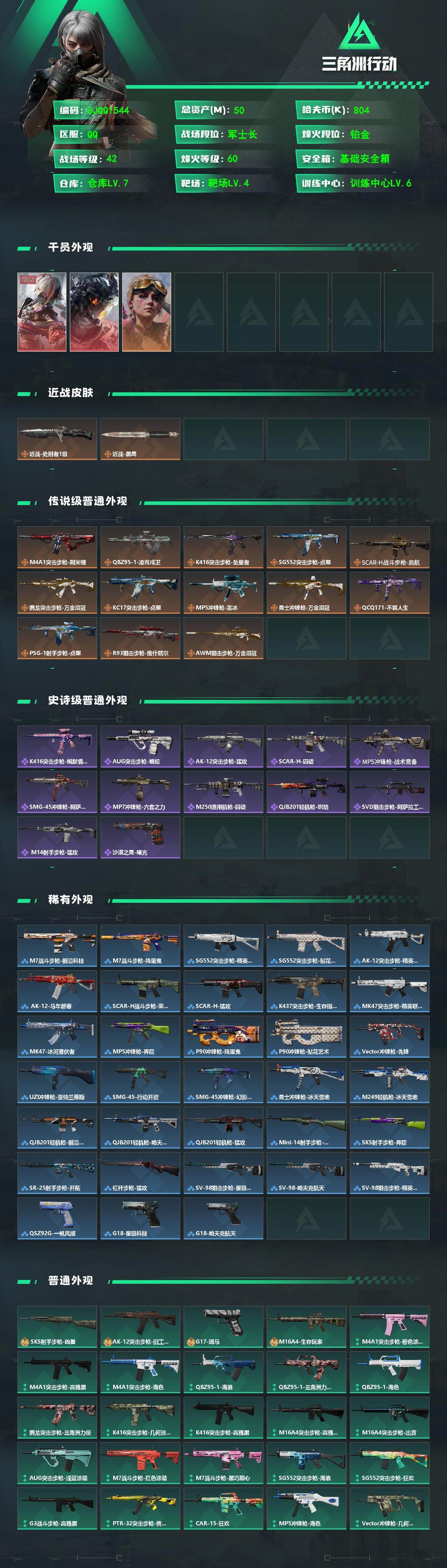 SJZEY4204821三角洲行动账号详情图2 SJZEY4204821三角洲行动账号详情图2