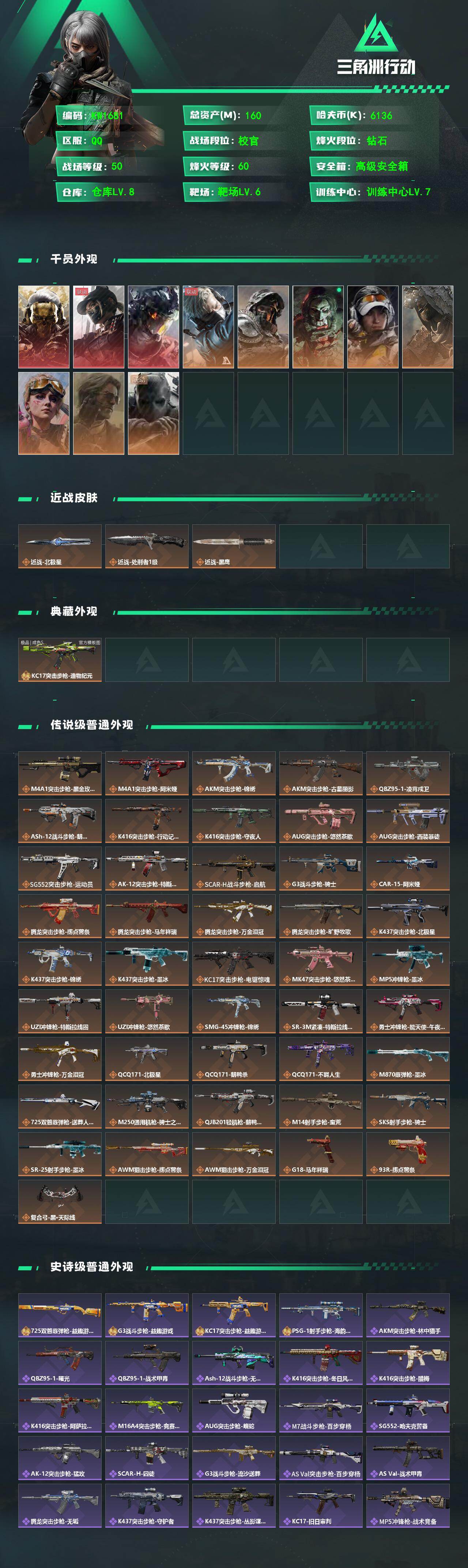 SJZEY4204892三角洲行动账号详情图2 SJZEY4204892三角洲行动账号详情图2