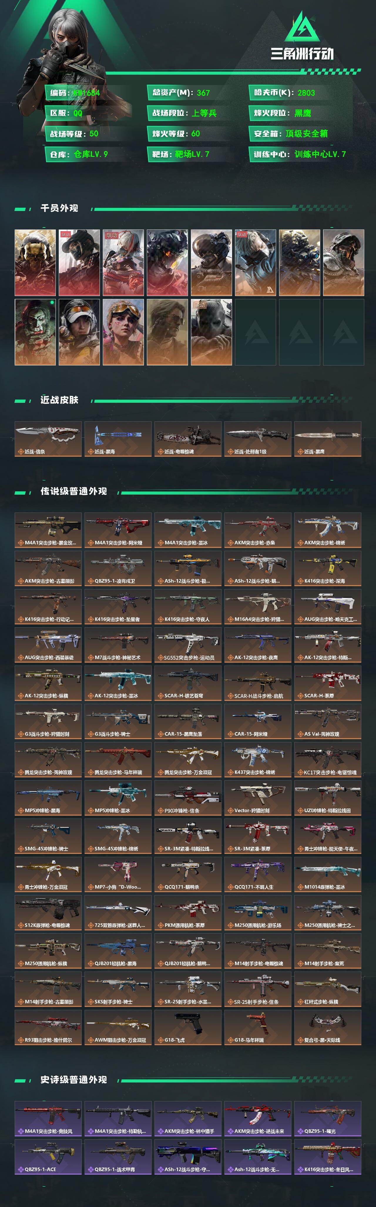 SJZEY4204858三角洲行动账号详情图2