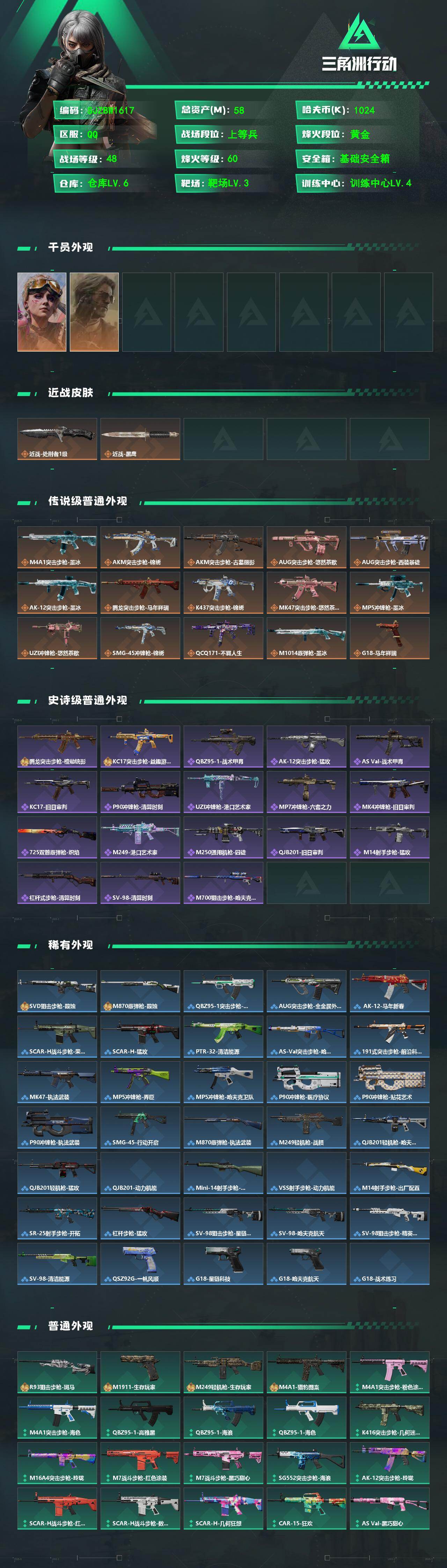 SJZEY4205017三角洲行动账号详情图2