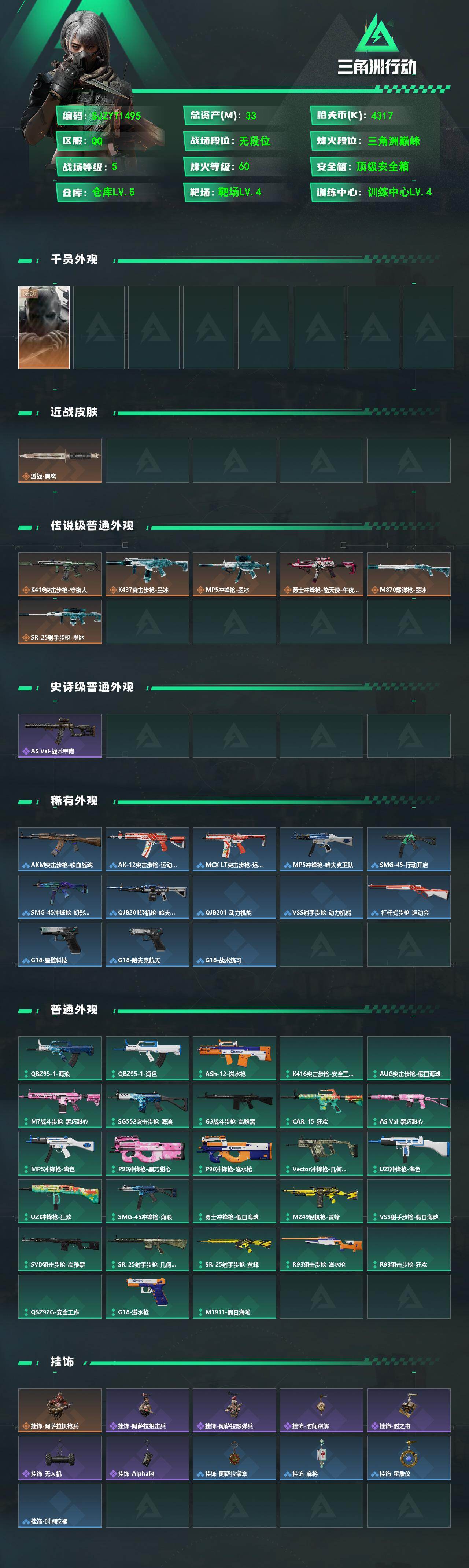 SJZEY4205800三角洲行动账号详情图2