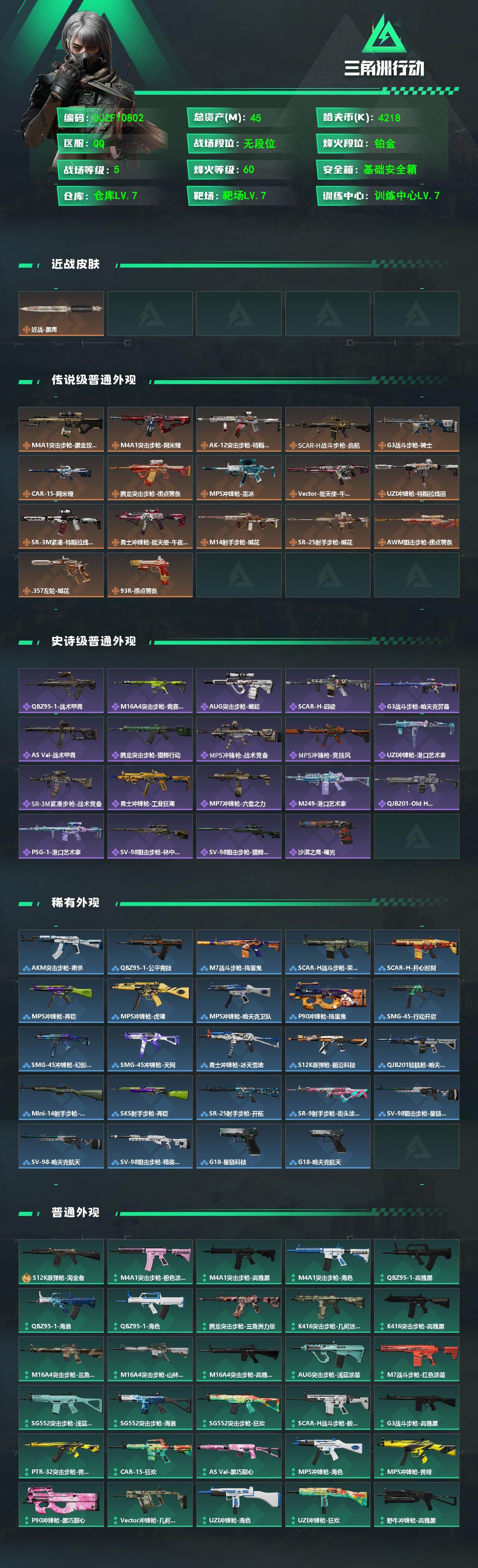 SJZEY4208041三角洲行动账号详情图2