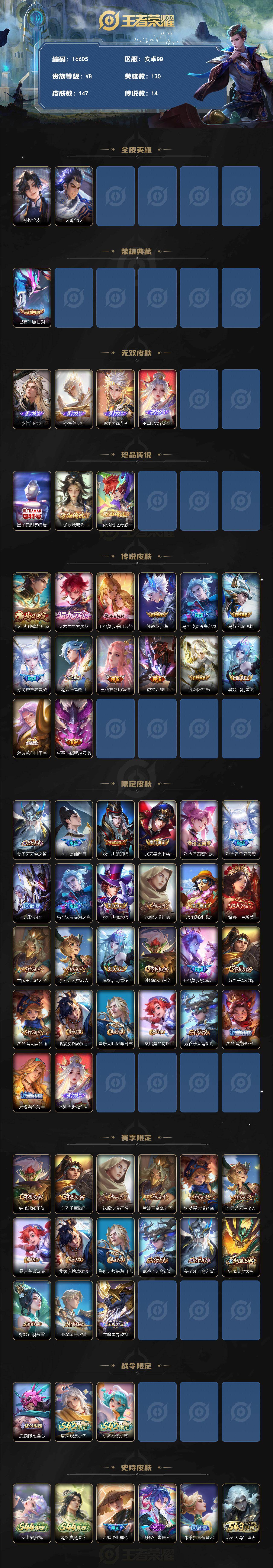 WZEY4515091王者荣耀账号详情图2