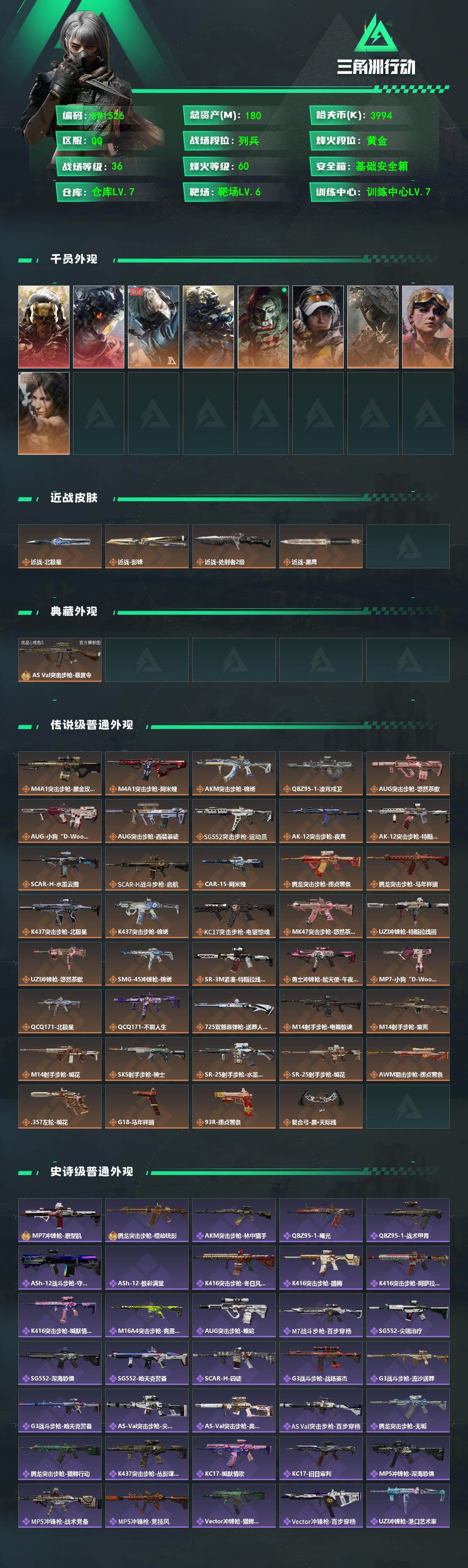 SJZEY4220999三角洲行动账号详情图3