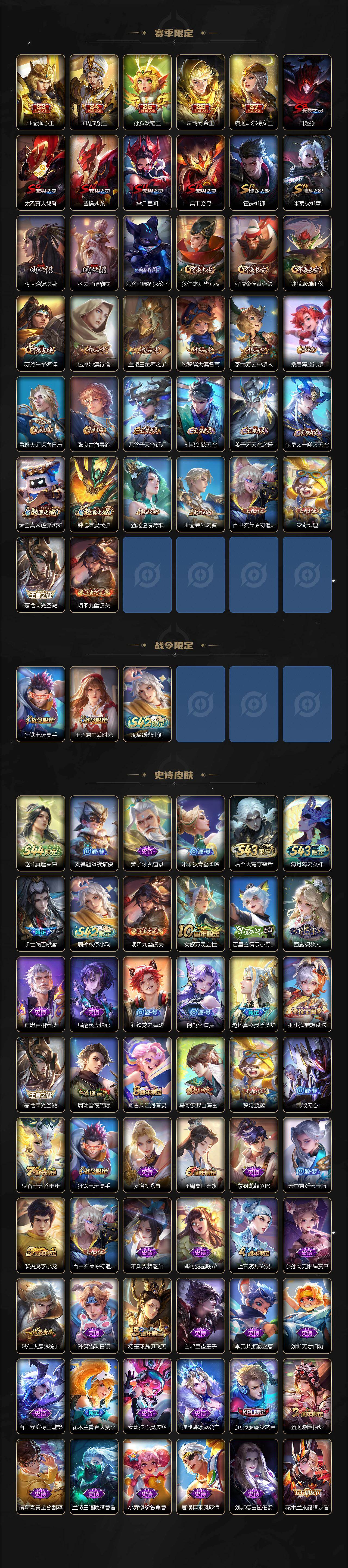 WZLX4550050王者荣耀账号详情图3 WZLX4550050王者荣耀账号详情图3