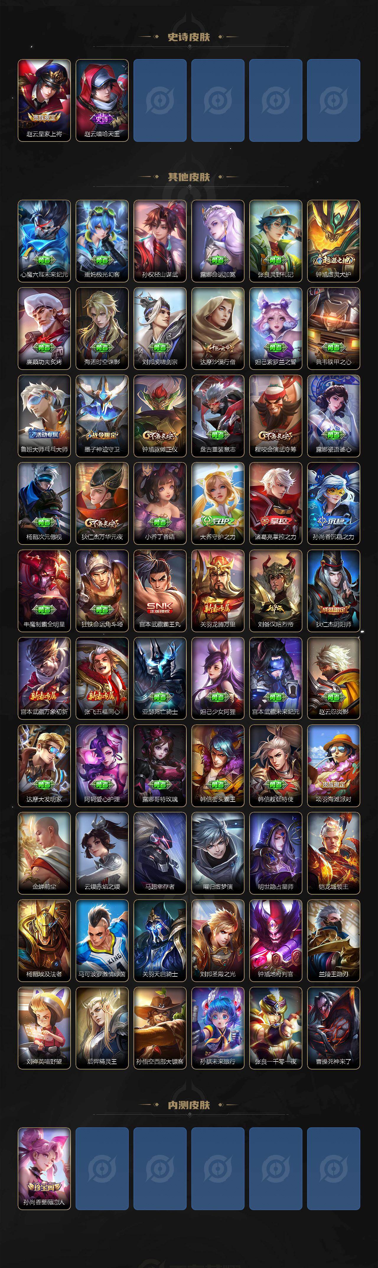 WZLE4552136王者荣耀账号详情图3 WZLE4552136王者荣耀账号详情图3