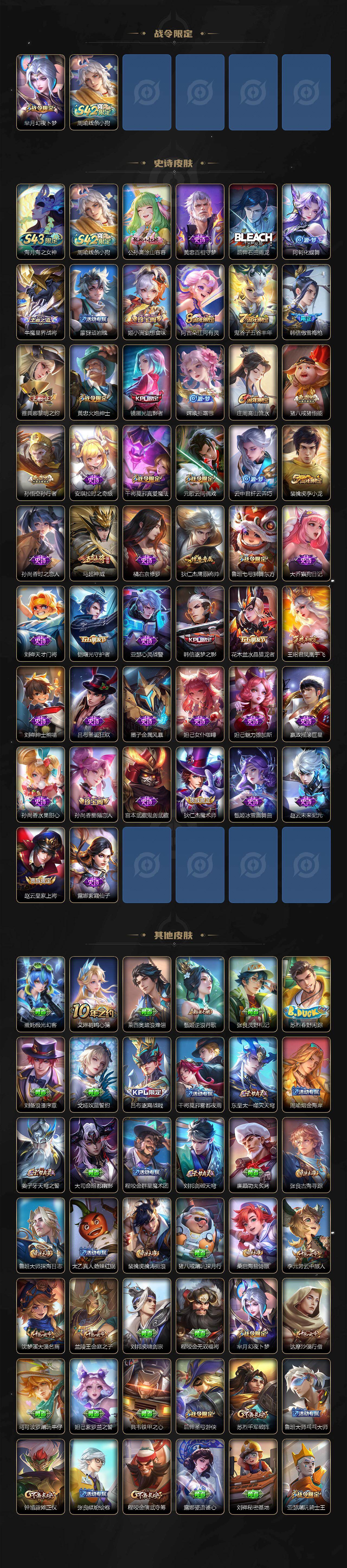 WZLX4561500王者荣耀账号详情图3 WZLX4561500王者荣耀账号详情图3