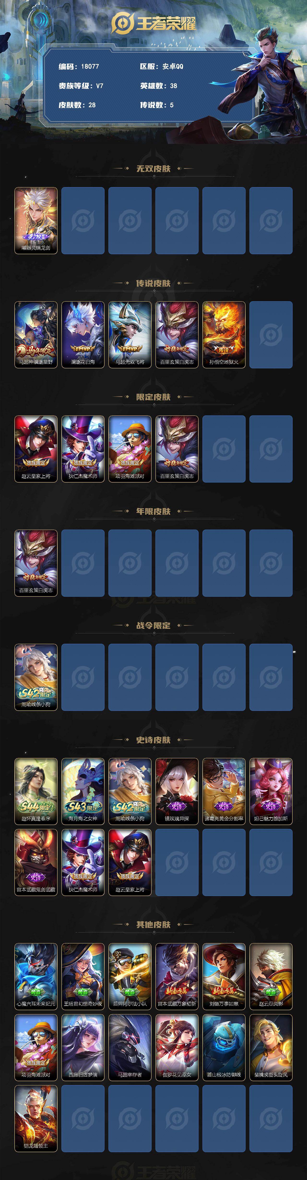 WZEY4568602王者荣耀账号详情图2 WZEY4568602王者荣耀账号详情图2