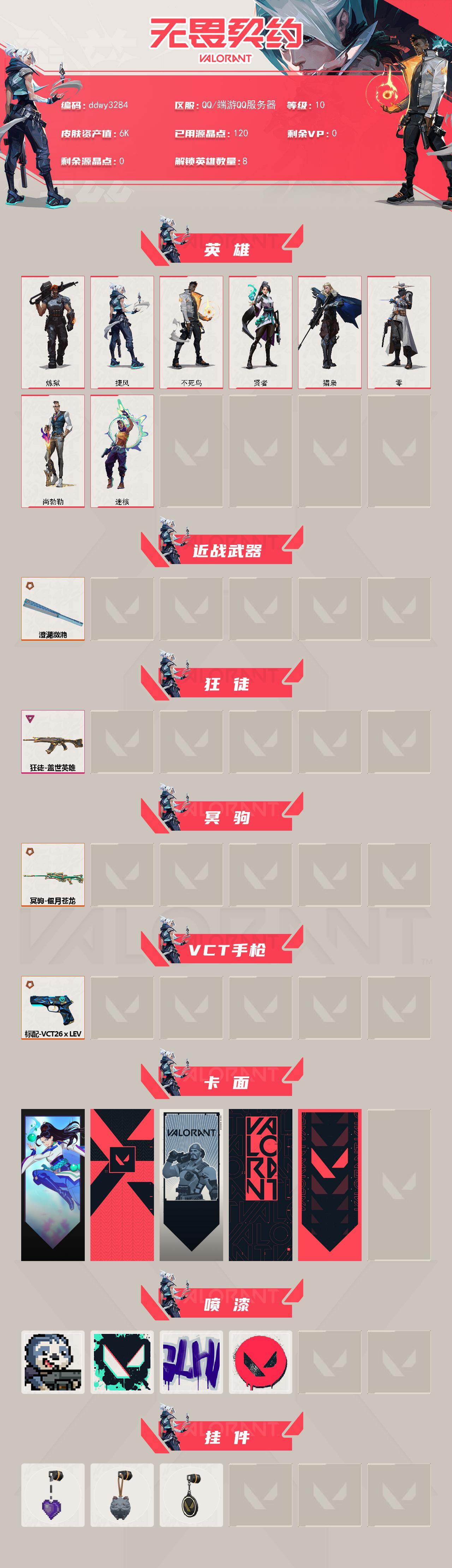 WWQYYT489485无畏契约账号详情图2