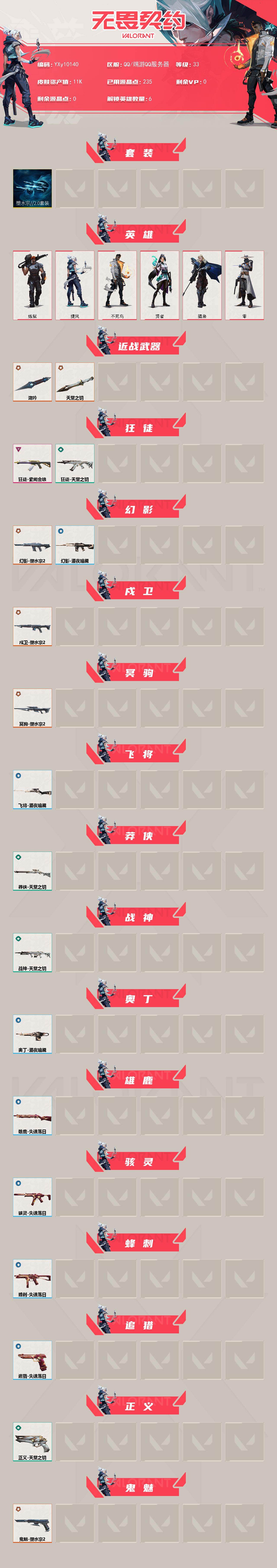 WWQMMN491489无畏契约账号详情图3