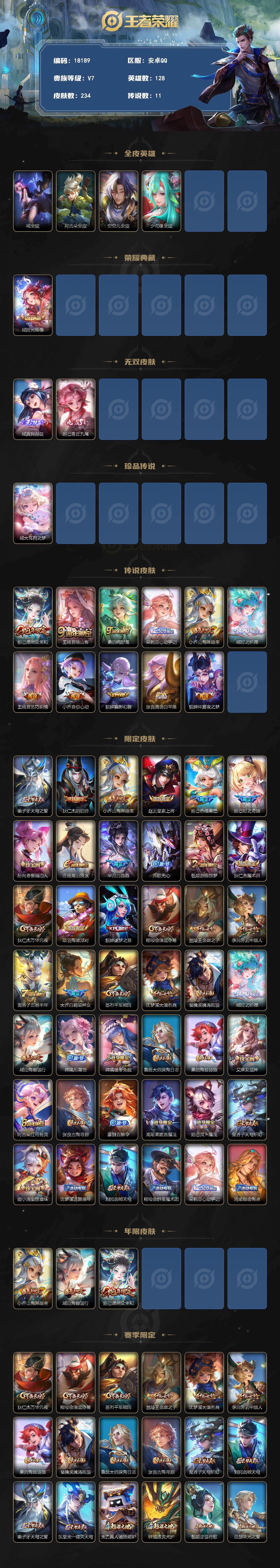 WZEY4572203王者荣耀账号详情图2